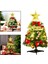 Masa Yılbaşı Ağacı Süsleme Dıy Xmas Yatak Odası Dekor ile LED Işıkları B 3