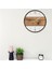 Baosity Minimalist Duvar Saati Ahşap Doku Akrilik Gitme Duvar Sanatı Ofis Için(Yurt Dışından) 4