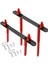 Rc Vücut Sonrası Eksenel SCX10 90046 Için 108.5MM Mounts 1/10 Rc Araba Aksesuar Siyah Kırmızı 2
