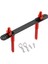 Rc Vücut Sonrası Eksenel SCX10 90046 Için 108.5MM Mounts 1/10 Rc Araba Aksesuar Siyah Kırmızı 3