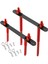 Rc Vücut Sonrası Eksenel SCX10 90046 Için 108.5MM Mounts 1/10 Rc Araba Aksesuar Siyah Kırmızı 5