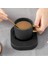 Akıllı Kahve Kupa Isıtıcı Ayarlanabilir Temps Termal Coaster Cocoa Siyah Için Elektrik 5
