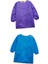 Çocuk Çocuk Uzun Kollu Önlük Su Geçirmez Smock Mor M + Blue L 1