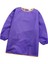 Boyama Su Geçirmez Smock Uzun Kollu Sanat Önlüğü Çocuk Zanaat Apron M Mor + Yeşil 5