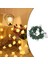 Dize Işıkları LED Lamba Yeşil Yaprak Garland Asma Asılı Çiçek Valentine's 1.5m 10LED Pil(Yurt Dışından) 5