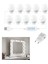 Teknoloji10 LED Ampul Ayarlanabilir Makyaj Ayna Işığı 1