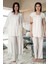 Kısa Kol Lohusa Pijama Sabahlık Takım Effort 5011 1