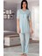 5032 Kısa Kol Lohusa Pijama Takım 1