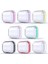 Apple Airpods Pro Için Kontrast Renkli Dörtgen Desenli Kılıf - Mor (Yurt Dışından) 4