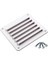 Abs Plastik Panjur Havalandırma Kapağı Rv, Tekne, Deniz - 140MM Adet 125MM Uyar (Yurt Dışından) 3