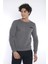 Erkek Spor G3 Melanj (Koyu Gri) Kışlık Sweatshirt Takım, 3 İplik (İçi Şardonlu) Kumaş - A3053 1