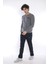Erkek Spor G3 Melanj (Koyu Gri) Kışlık Sweatshirt Takım, 3 İplik (İçi Şardonlu) Kumaş - A3053 2
