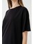 Nakış Detaylı %100 Pamuk Oversize Tshirt 1095 2