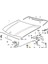 Bmw E36 Uyumlu Sedan ve Compact Kaput Teli 51231960853 3