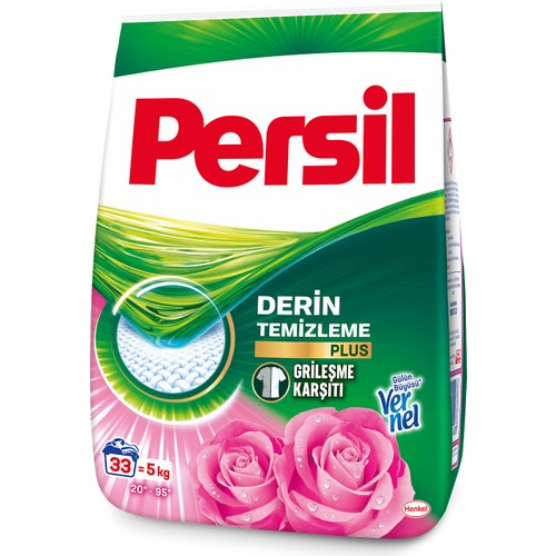 Persil Toz Çamaşır Deterjanı Gülün Büyüsü 5kg (33 Yıkama)