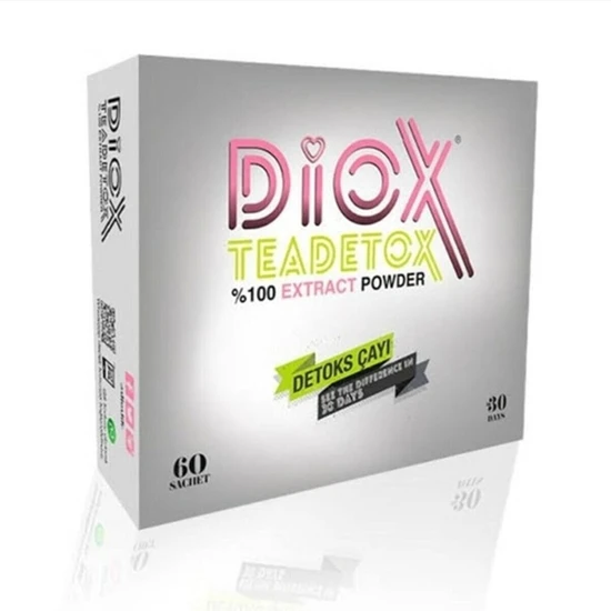 Diox Tea 60'lı Detoks Çayı 1 Aylık Detoks Paketi