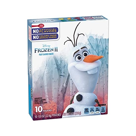 Betty Crocker Disney Frozen 2 Fruit Flavored Snacks 226 G Fiyatı