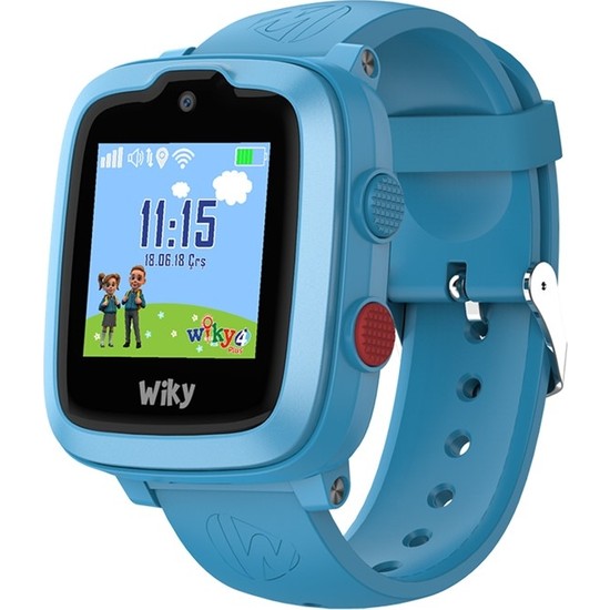 Wiky 4 Plus Mavi Akıllı Çocuk Saati