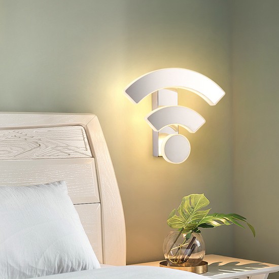 SLD 26 cm Wifi Akrilik Duvar Lambası 220VLED11W Modern Fiyatı