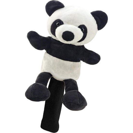 Yenilik Golf Kulübü Headcover Ahşap Sürücü Kafa Kapak Koruyucu Kol Çocuklar Panda