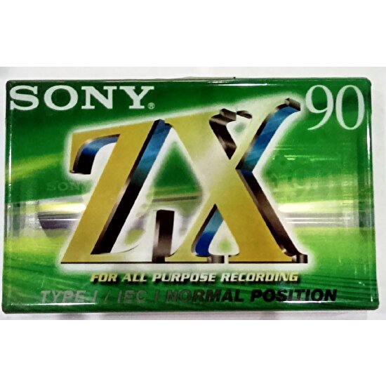 Sony Zx 90'lık Boş Teyp Kaseti