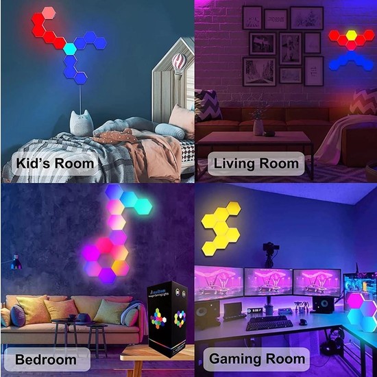 Sge Teknoloji Teknoloji 5 LED Rgb Duvar Aydınlatma Lambası Fiyatı