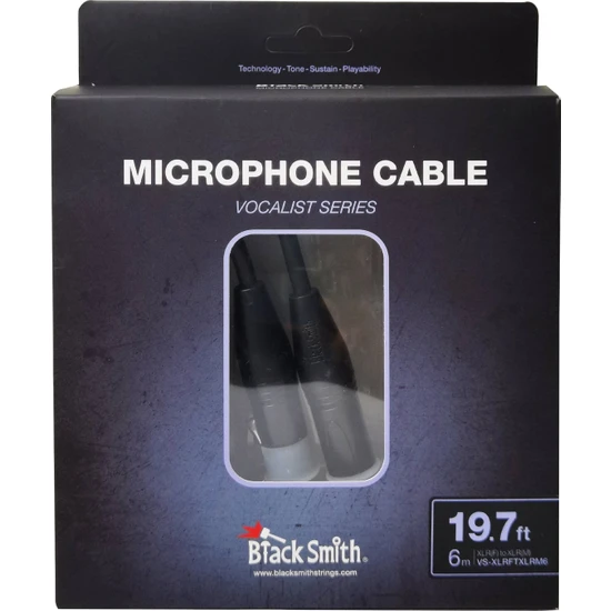 Black Smith Blacksmith Vocalıst Serıes Mıcrophone Cable Xlr(Female) To Xlr(Male) 6m