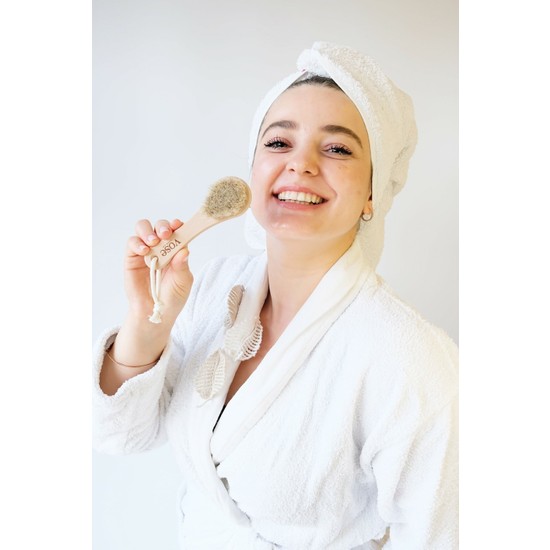 Vose 3' Lü Set Doğal At Kılı Fırçası (Vanilla) + Yüz Fırçası Fiyatı