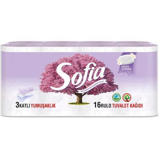 Sofia 3 Katlı Kokulu Tuvalet Kağıdı 16'lı