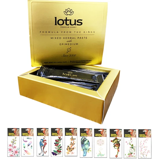 Lotus Ballı Bitkisel Macunu 12 x 15 gr + Telefon Aksesuar Kılıfı