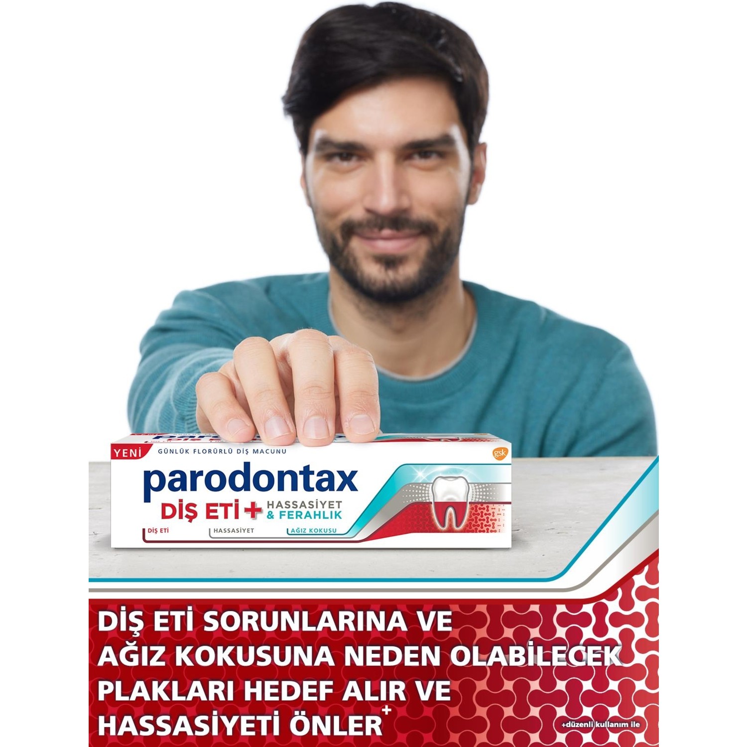 Parodontax Diş Eti + Diş Macunu 75 ml x 2 Adet Fiyatı