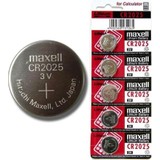 Maxell CR2025 3V Lithium Para Pil