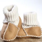Pialetti Bebek Unisex Hakiki Kuzu Derisi Ilk Adım Ayakkabısı. Patik Panduf