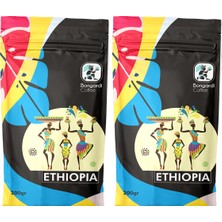 Bongardi Coffee Etiyopya Sidamo Yöresel Filtre Kahve 2 x 200 gr Öğütülmüş