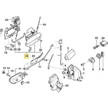 Heropar Bmw E39 Uyumlu Ön Sol Dış Kapı Kolu 51218245461