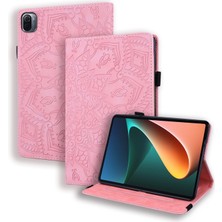 Kaneed Xiaomi Mi Pad 5/5 Pro Için Buzağı Desen Deri Kılıf (Yurt Dışından)