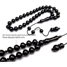 Tesbih Rüyası Özel Tasarım Şalgam Model Erzurum Oltu Taşı Tesbih