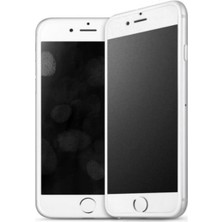 Teknoparkta Apple iphone 6s Mat Hayalet Ekran Gizli Privacy Tam Kaplayan Kırılmaz Cam Seramik Ekran Koruyucu Beyaz