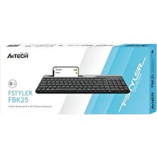 A4Tech A4 Tech FBK25 Q Bluetooth, 2.4g Wireless Klavye, Siyah