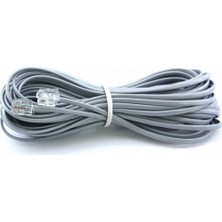 Bisıfır ADSL, VDSL Modem Kablosu, 7 metre (Telefon RJ11 Hat Bağlantı Kablosu)