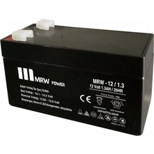 Mervesan Mrw-12/1.3 12VOLT 1.3 Amper  Kuru Tip Akü
