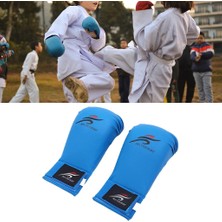 Çocuk Boks Mma Eldivenler Grappling Boks Torbası Eğitim Boşluk Blue Xl