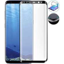 Ekolaks Samsung Galaxy S8 Screen Protector 9d Kavisli Şeffaf Polymer Nano Ekran Koruyucu