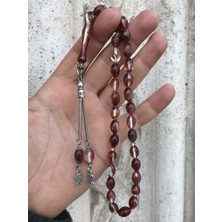 Sultan Telkari Beyzi Model Hareli Toz Kehribar Tesbih