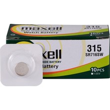 Maxell 315 SR716SW Hafıza Saat Pili 10 Adet