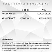 Alpha Auto Part Volkswagen Polo, Polo Van Için Motor Kaput Üst Kilidi