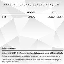 Alpha Auto Part Fiat Linea Için Motor Kaputu Dayama Demiri