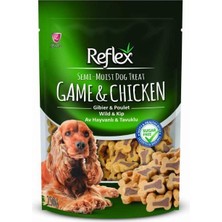 Reflex  Game & Chicken Av Hayvanlı ve Tavuklu Yarı Islak Köpek Ödülü 150 gr