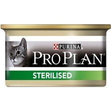 Pro Plan Sterilised Somonlu Kısırlaştırılmış Yetişkin Kedi Konservesi 85 gr