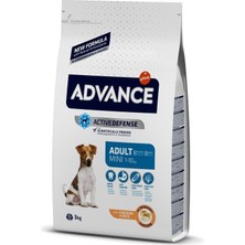 Advance Mini Chicken&rice Tavuklu Küçük Irk Yetişkin Köpek Maması 3 kg